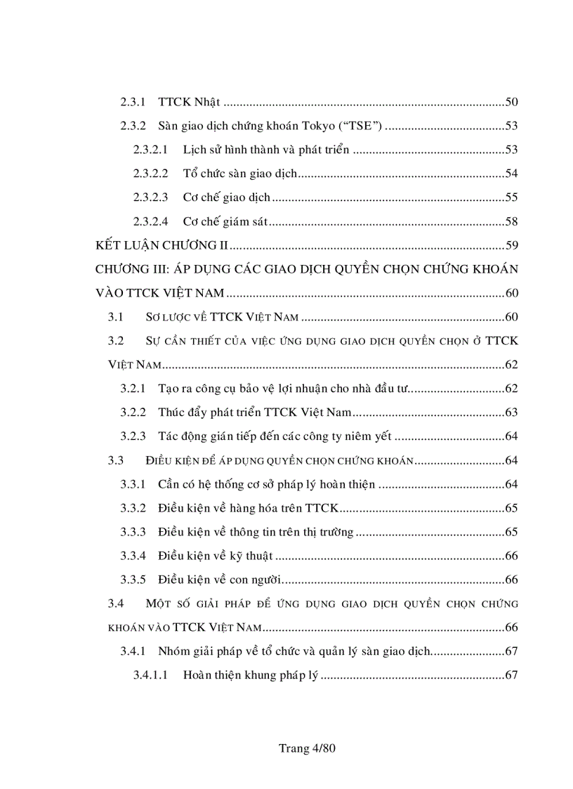 image for page Quyền chọn chứng khoán và việc áp dụng quyền chọn chứng khoán vào thị trường chứng khoán việt nam