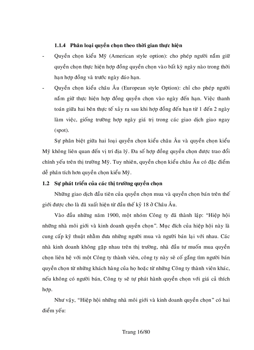 image for page Quyền chọn chứng khoán và việc áp dụng quyền chọn chứng khoán vào thị trường chứng khoán việt nam