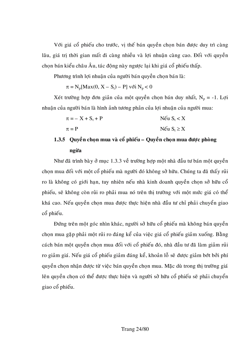image for page Quyền chọn chứng khoán và việc áp dụng quyền chọn chứng khoán vào thị trường chứng khoán việt nam