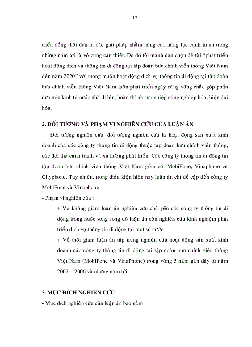 image for page Phát triển hoạt động dịch vụ thông tin di động tại Tập đoàn Bưu Chính Viễn Thông Việt Nam đến năm 2020