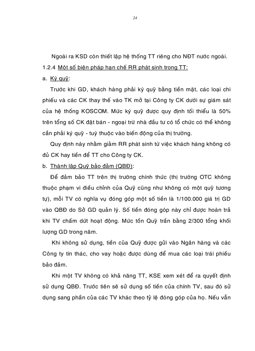 image for page Một số giải pháp hạn chế rủi ro trong thanh toán tiền và chứng khoán trên thị trường chứng khoán Việt Nam