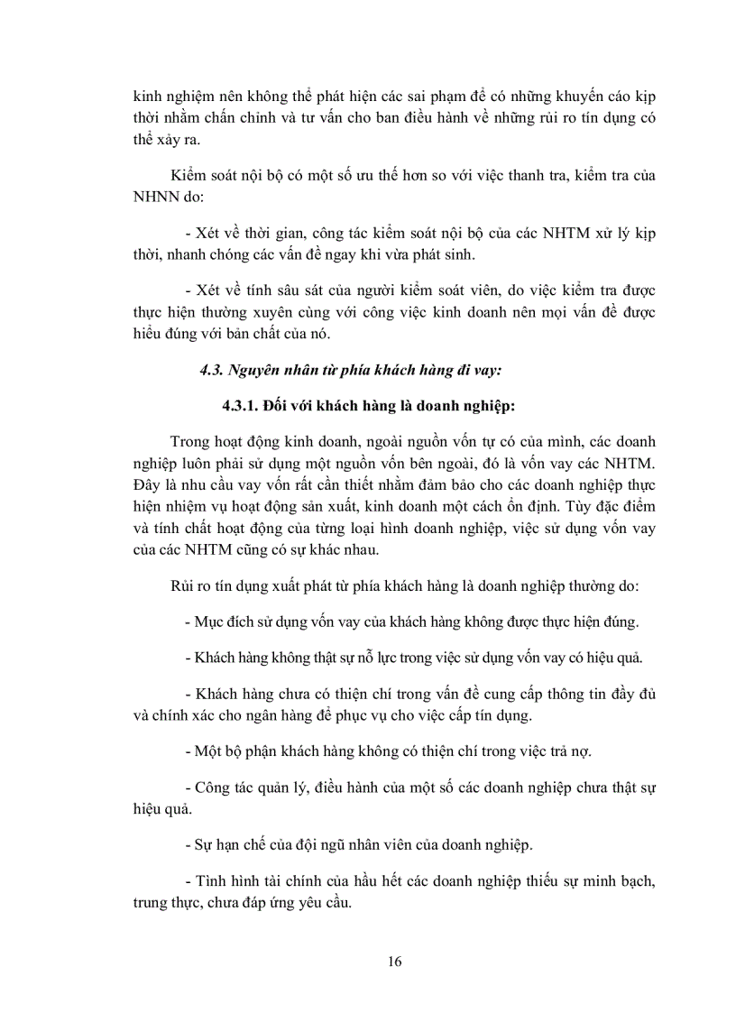 image for page Rủi ro tín dụng tại Ngân hàng Ngoại thương Việt Nam chi nhánh Cần Thơ Thực trạng và giải pháp