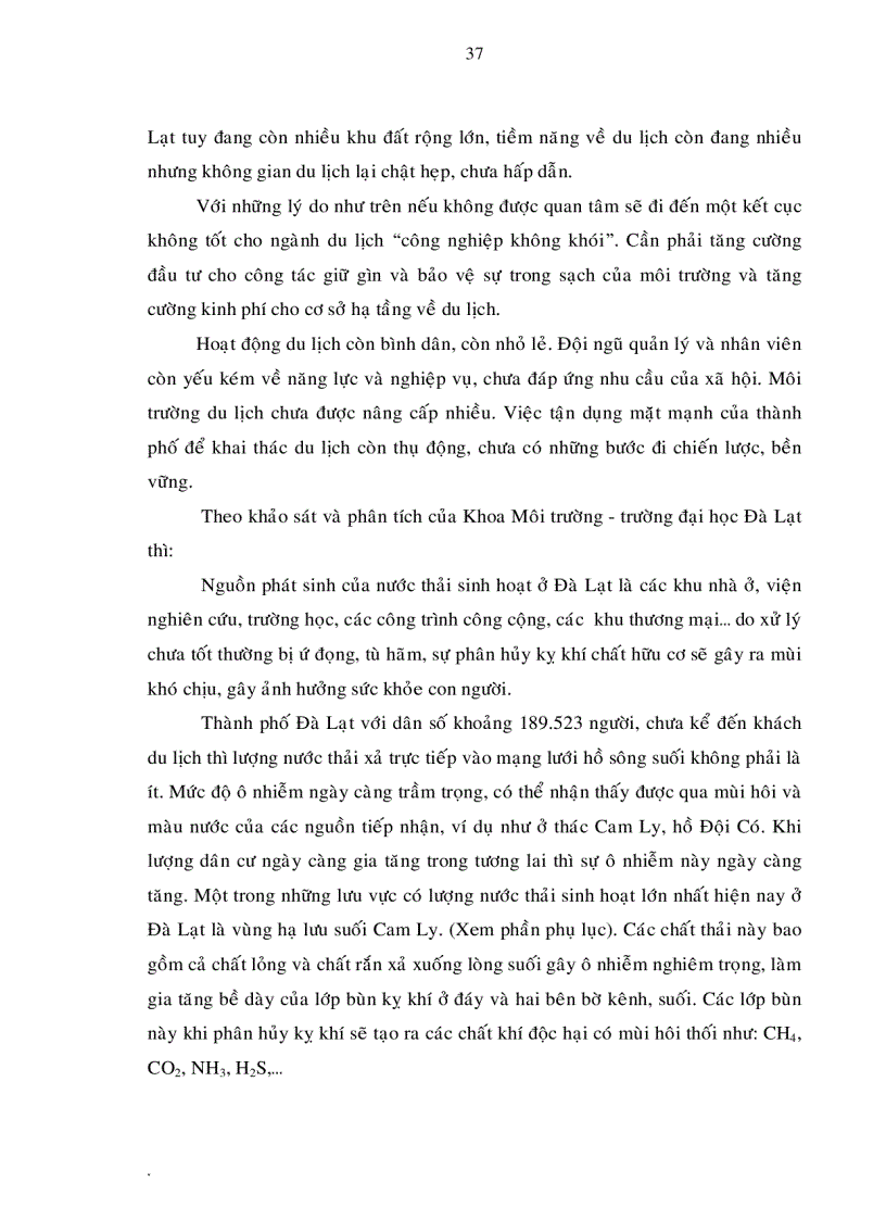 image for page Phát triển môi trường phục vụ du lịch tại Thành phố Đà Lạt đến năm 2015