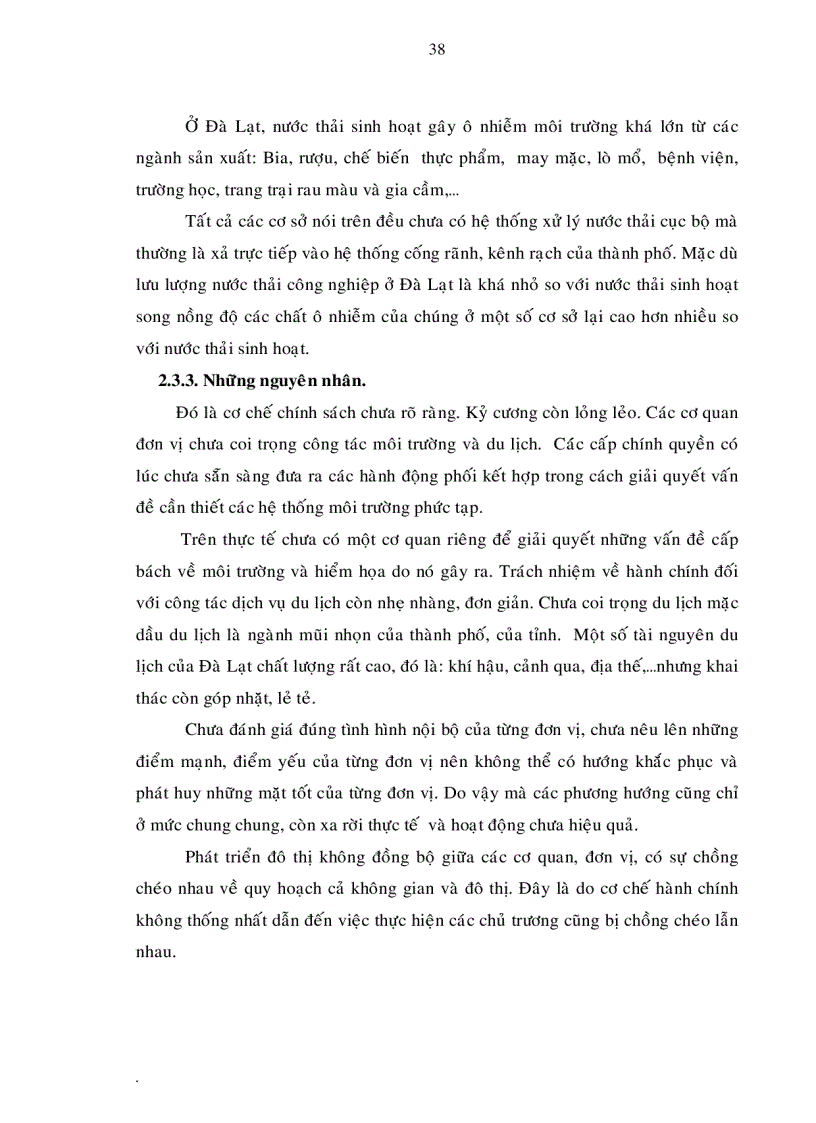 image for page Phát triển môi trường phục vụ du lịch tại Thành phố Đà Lạt đến năm 2015