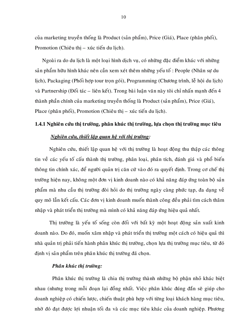 image for page Giải pháp Marketing nhằm phát triển du lịch Thành phố Hồ Chí Minh đến năm 2015