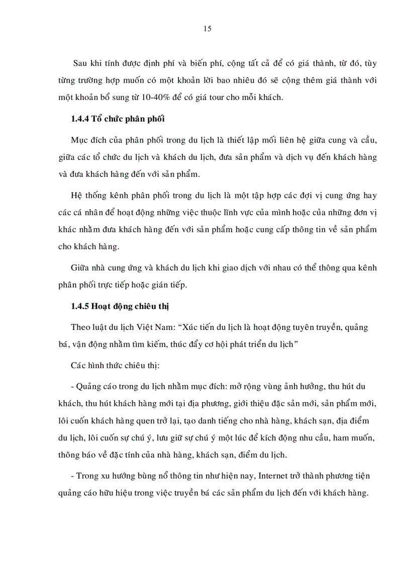 image for page Giải pháp Marketing nhằm phát triển du lịch Thành phố Hồ Chí Minh đến năm 2015