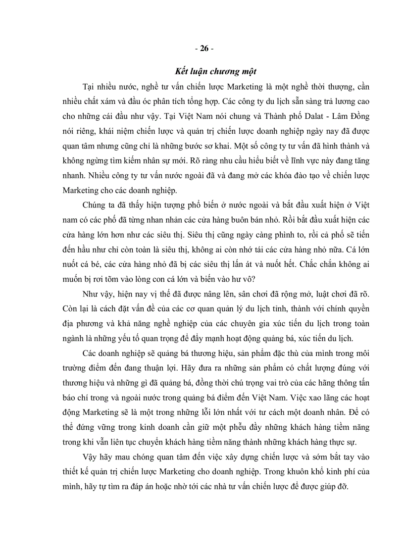 image for page Định hướng chiến lược Marketing du lịch Đà Lạt Lâm Đồng đến năm 2020