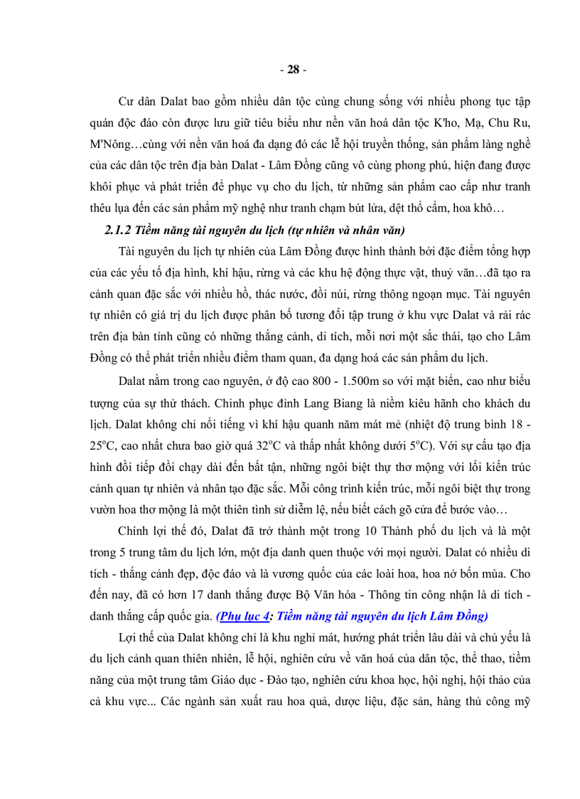 image for page Định hướng chiến lược Marketing du lịch Đà Lạt Lâm Đồng đến năm 2020