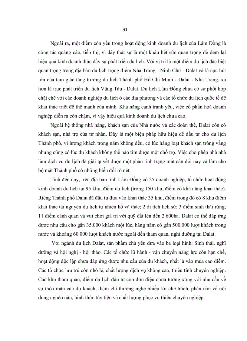 image for page Định hướng chiến lược Marketing du lịch Đà Lạt Lâm Đồng đến năm 2020