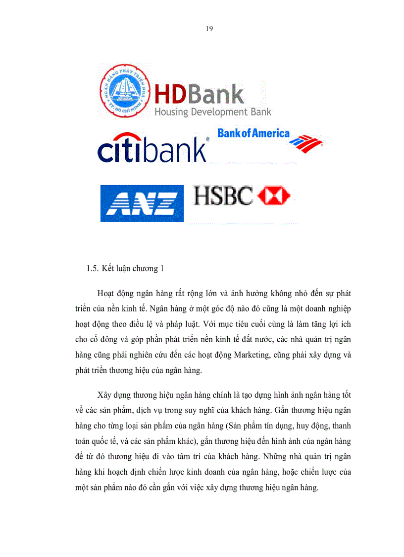 image for page Định hướng xây dựng và phát triển thương hiệu HDBANK thông qua chiến lược Marketing