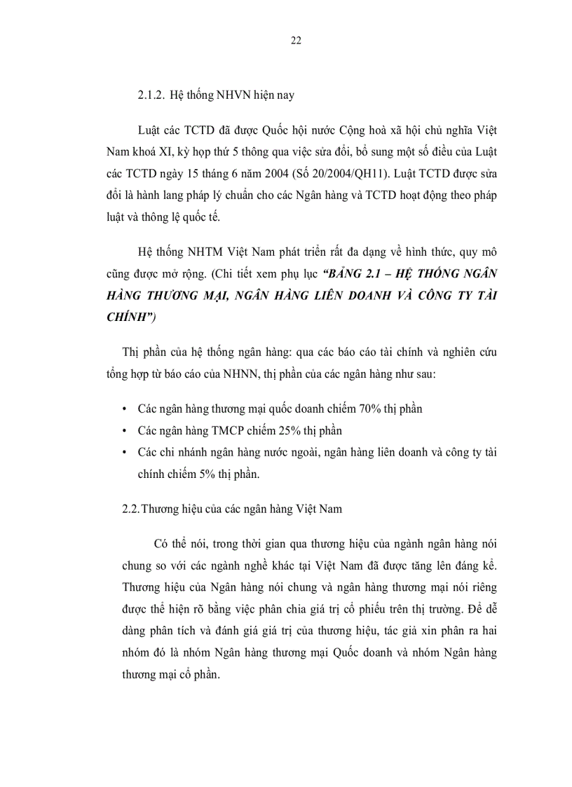 image for page Định hướng xây dựng và phát triển thương hiệu HDBANK thông qua chiến lược Marketing