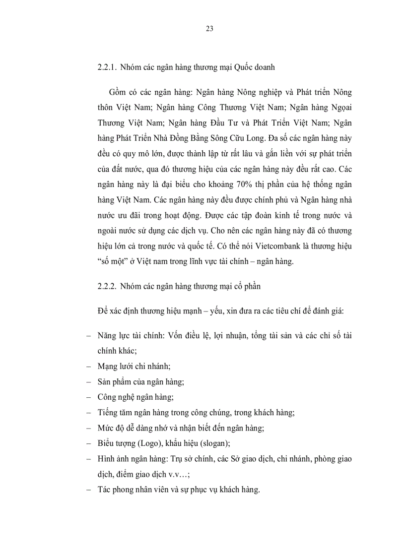 image for page Định hướng xây dựng và phát triển thương hiệu HDBANK thông qua chiến lược Marketing