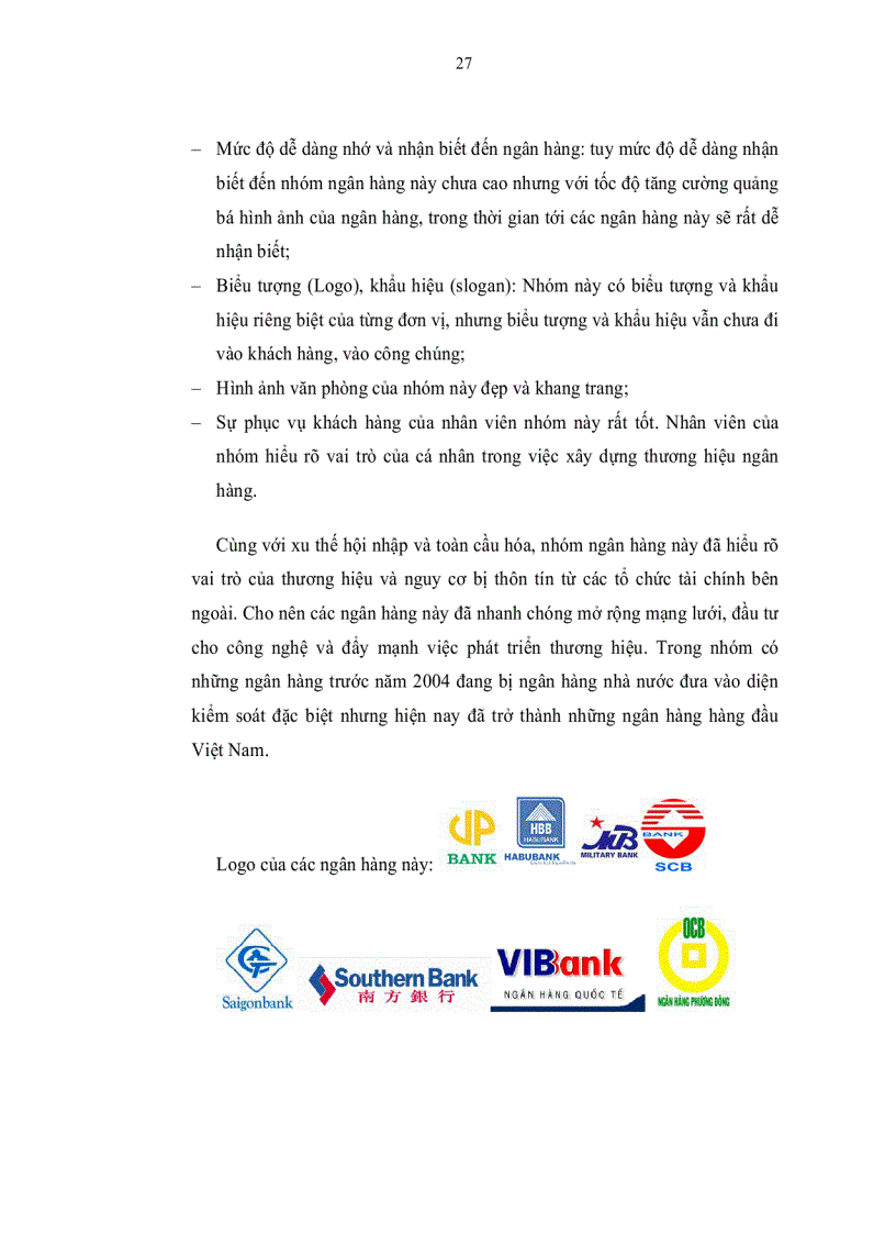 image for page Định hướng xây dựng và phát triển thương hiệu HDBANK thông qua chiến lược Marketing