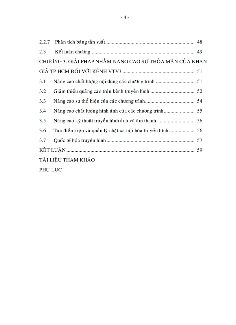 image for page Đo lường sự thỏa mãn của khán giả TP HCM đối với kênh truyền hình VTV3