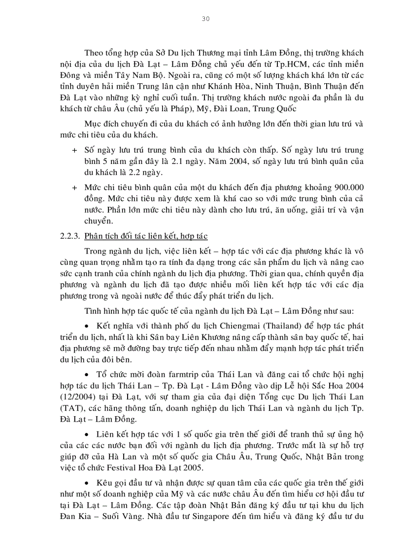 image for page Giải pháp Marketing nhằm phát triển du lịch Đà Lạt Lâm Đồng đến năm 2015
