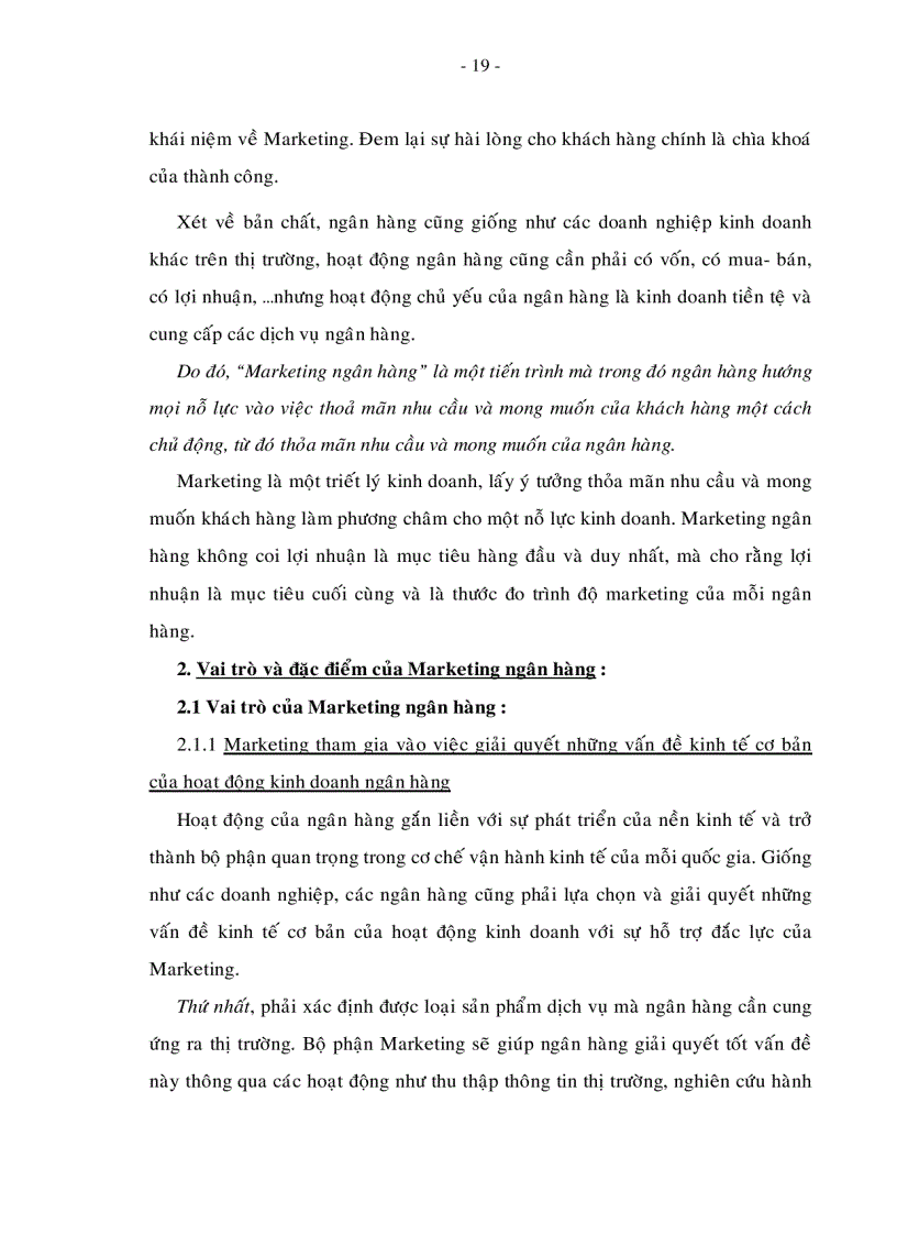 image for page Hoạt động Marketing với việc nâng cao hiệu quả hoạt động kinh doanh tại các Ngân hàng Thương mại trên địa bàn Tp HCM