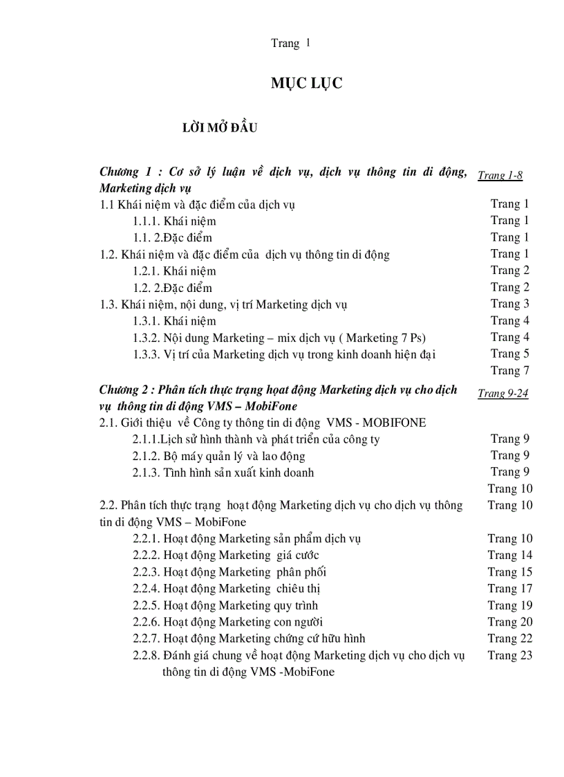 image for page Một số giải pháp nhằm đẩy mạnh hoạt động Marketing dịch vụ cho dịch vụ thông tin di động VMS MobiFone