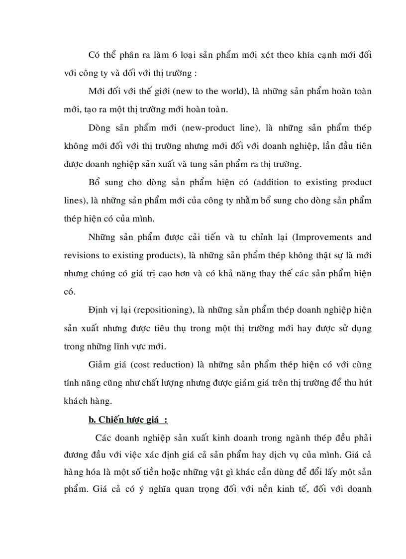 image for page Một số giải pháp nhằm nâng cao hiệu quả của hoạt động marketing trong ngành thép Việt Nam