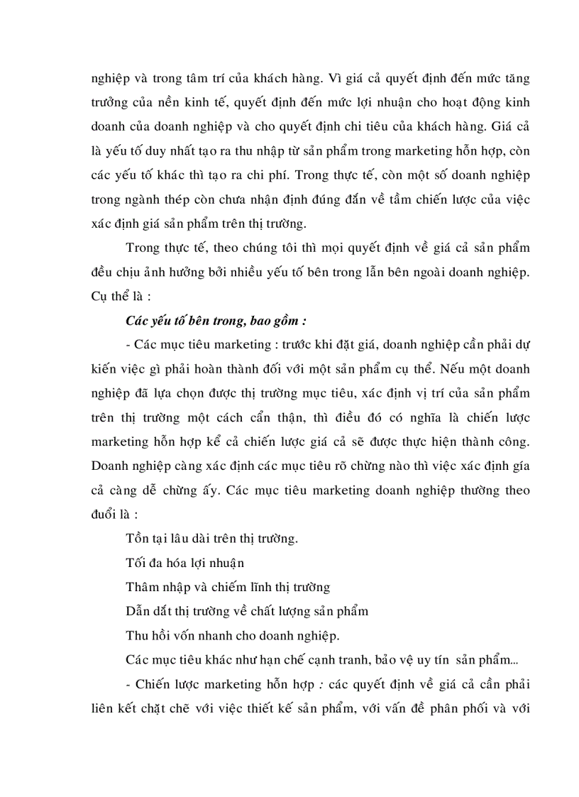 image for page Một số giải pháp nhằm nâng cao hiệu quả của hoạt động marketing trong ngành thép Việt Nam