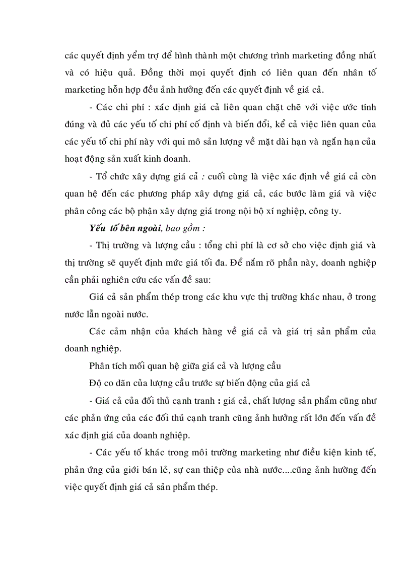 image for page Một số giải pháp nhằm nâng cao hiệu quả của hoạt động marketing trong ngành thép Việt Nam