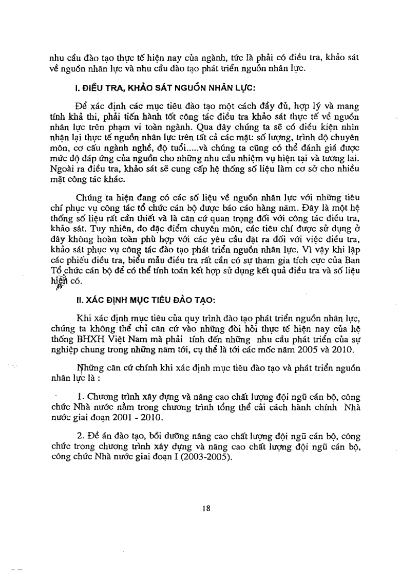 image for page Cơ sở khoa học xây dựng qui trình đào tạo phát triển nguồn nhân lực ngành bảo hiểm xã hội đến năm 2010