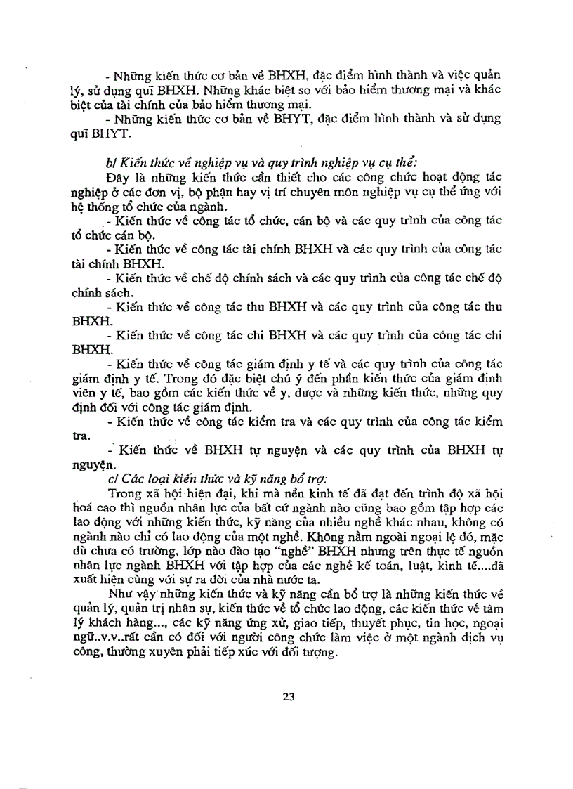 image for page Cơ sở khoa học xây dựng qui trình đào tạo phát triển nguồn nhân lực ngành bảo hiểm xã hội đến năm 2010