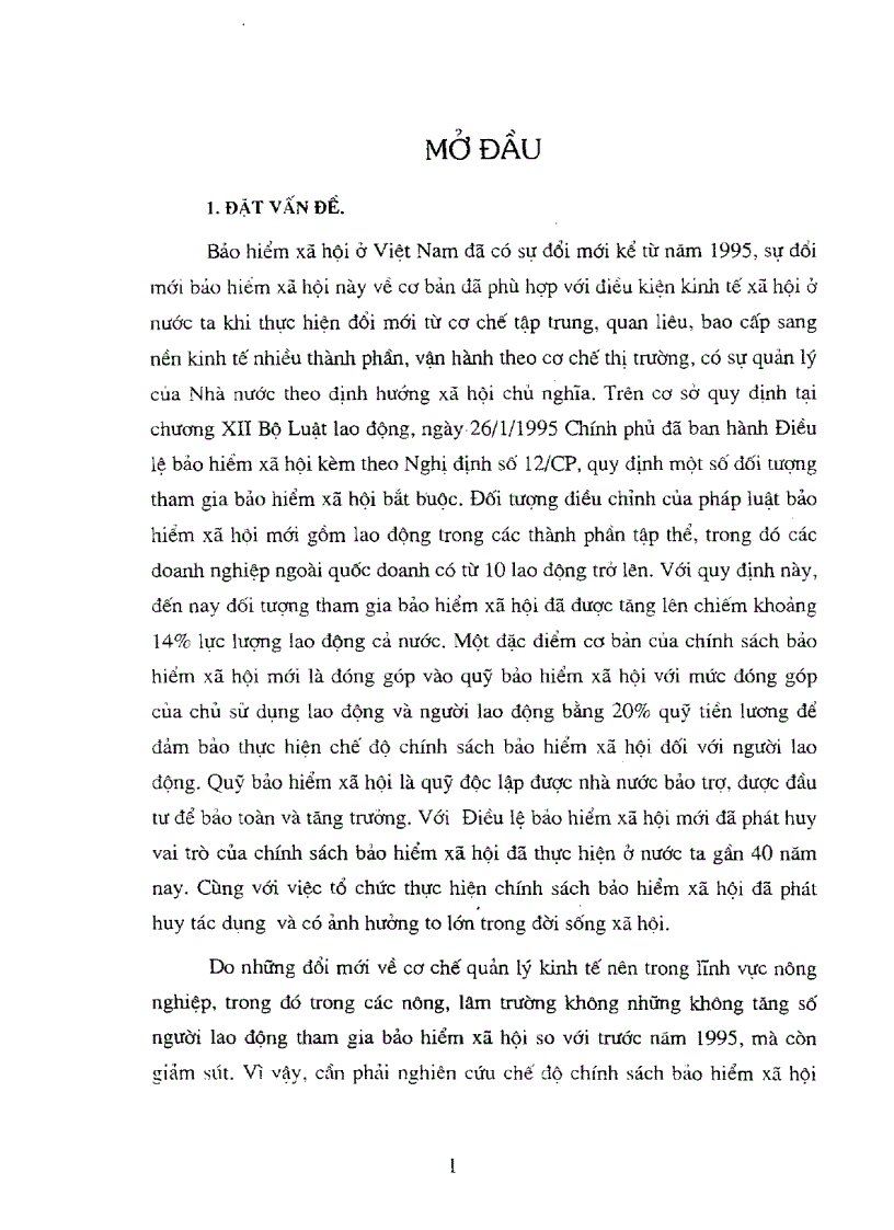 image for page Nghiên cứu chế độ chính sách bảo hiểm xã hội và phương thức thực hiện trong nông lâm trường nhà nước thực hiện cơ chế khoán đất