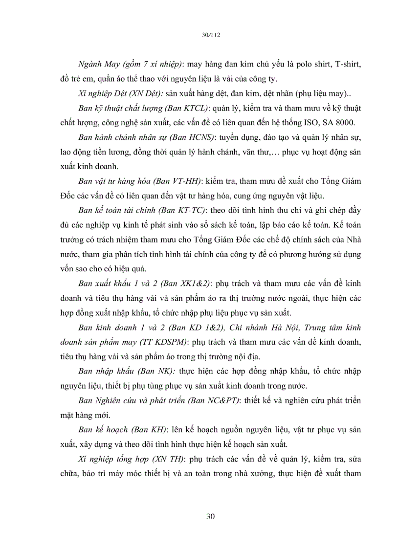 image for page Một số giải pháp nâng cao năng lực cạnh tranh của công ty cổ phần dệt may Thành Công đến năm 2015