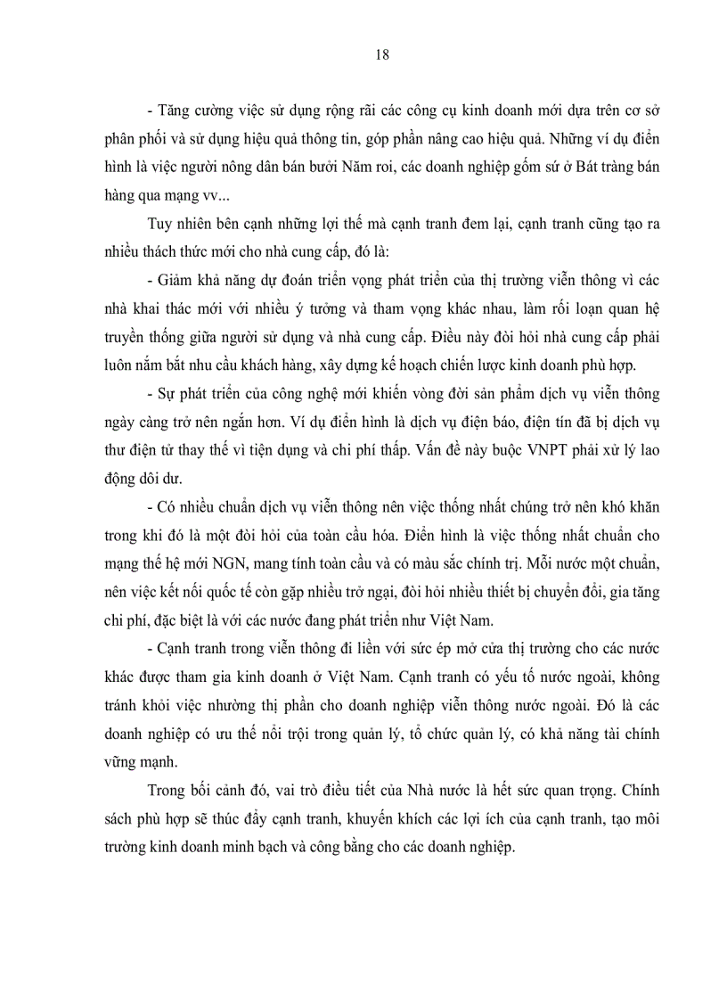 image for page Nâng cao năng lực cạnh tranh của tập đoàn bưu chính viễn thông Việt Nam trong bối cảnh hội nhập nền kinh tế Quốc tế