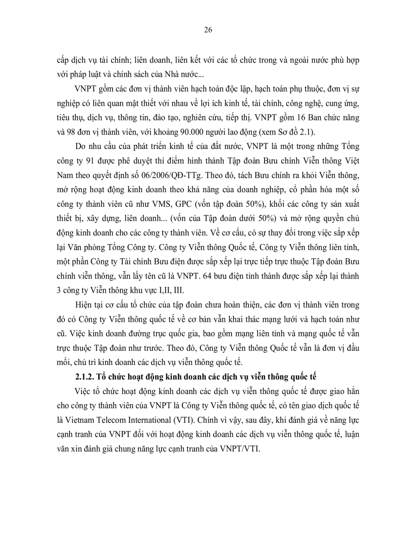 image for page Nâng cao năng lực cạnh tranh của tập đoàn bưu chính viễn thông Việt Nam trong bối cảnh hội nhập nền kinh tế Quốc tế