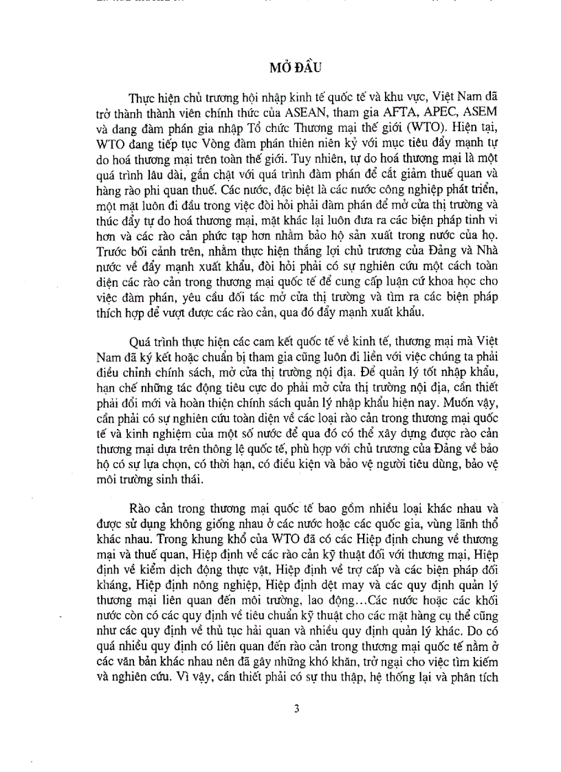 image for page Nghiên cứu các rào cản trong thương mại quốc tế và đề xuất các giải pháp đối với Việt Nam