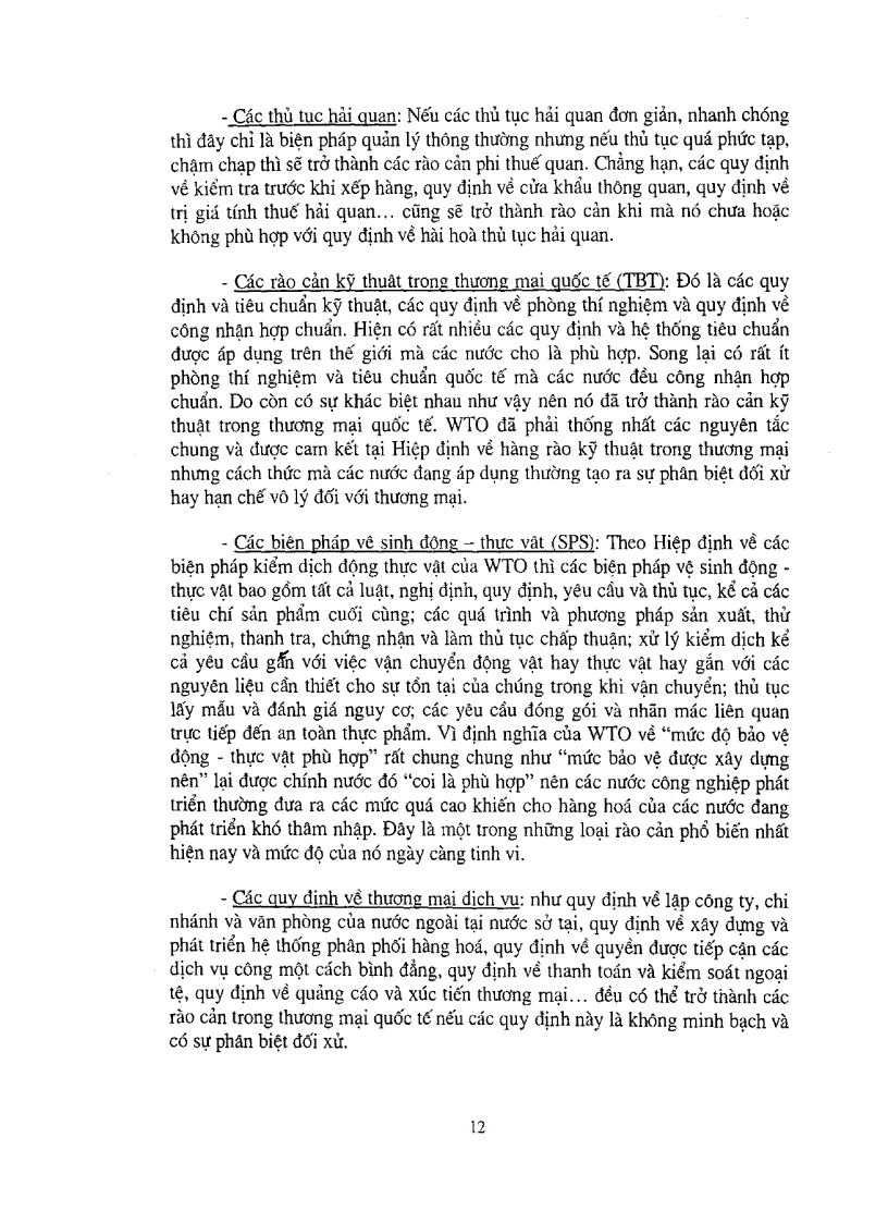 image for page Nghiên cứu các rào cản trong thương mại quốc tế và đề xuất các giải pháp đối với Việt Nam