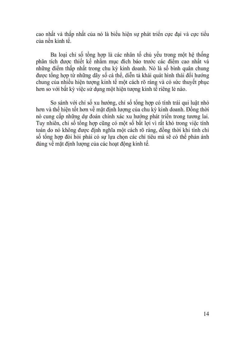 image for page Nghiên cứu phương pháp tính một số chỉ tiêu tổng hợp phản ánh chu kỳ kinh doanh và khả năng ứng dụng của Việt Nam