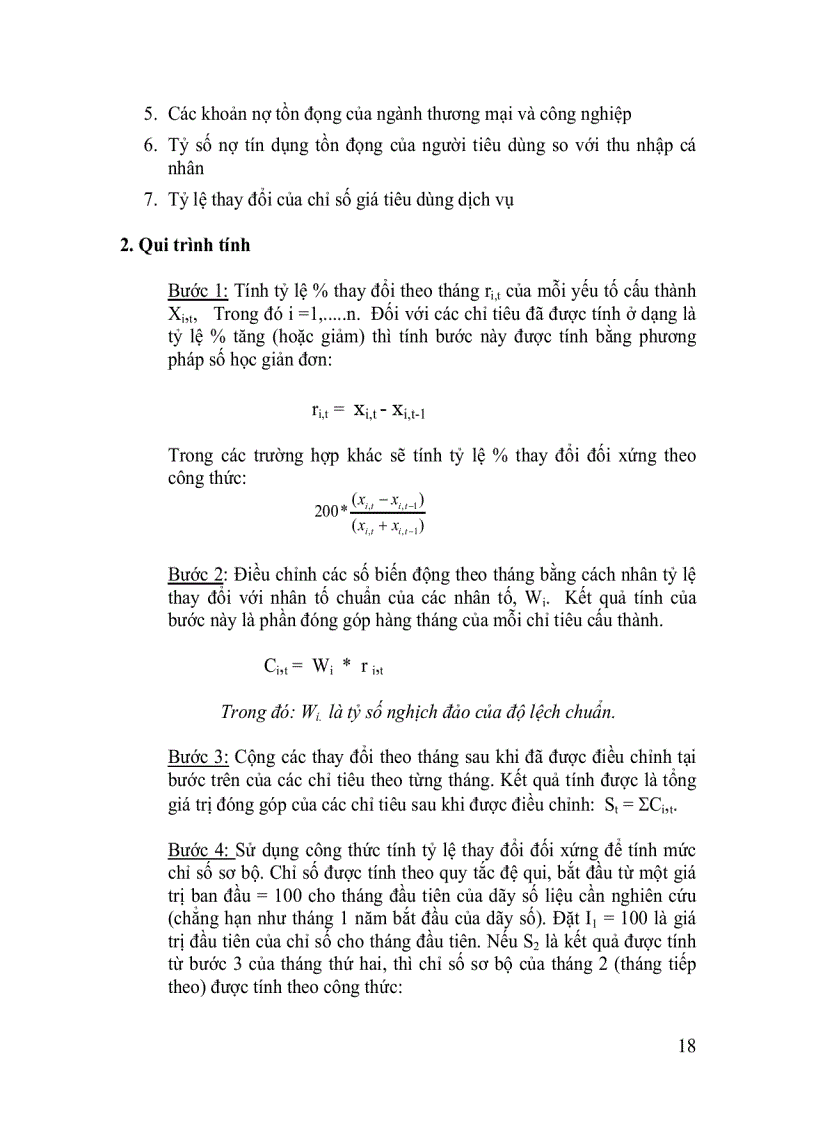 image for page Nghiên cứu phương pháp tính một số chỉ tiêu tổng hợp phản ánh chu kỳ kinh doanh và khả năng ứng dụng của Việt Nam