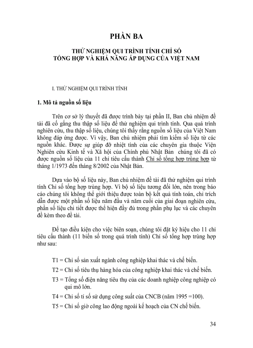 image for page Nghiên cứu phương pháp tính một số chỉ tiêu tổng hợp phản ánh chu kỳ kinh doanh và khả năng ứng dụng của Việt Nam