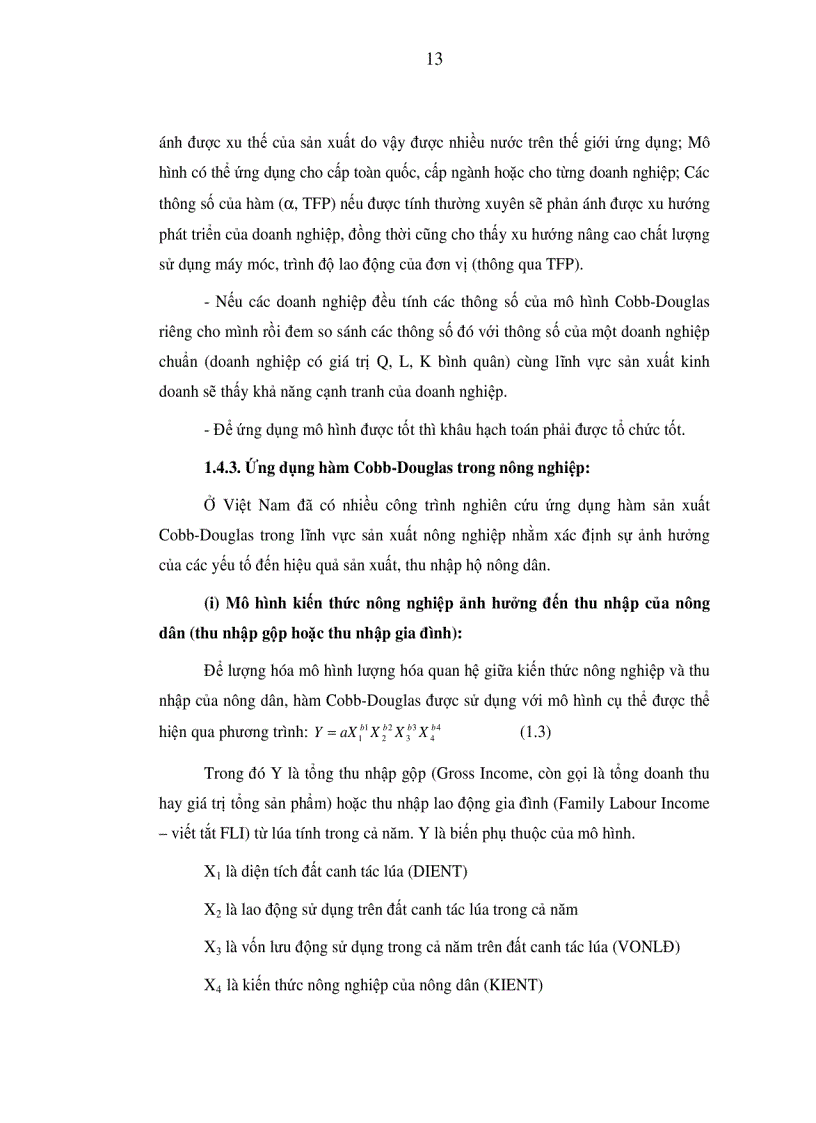 image for page Phân tích tác động cảu quy trình sản xuất nông nghiệp tốt GAP trên rau đến hiệu quả sản xuất của nông dân xã Nhuận Đức huyện Củ Chi TP HCM