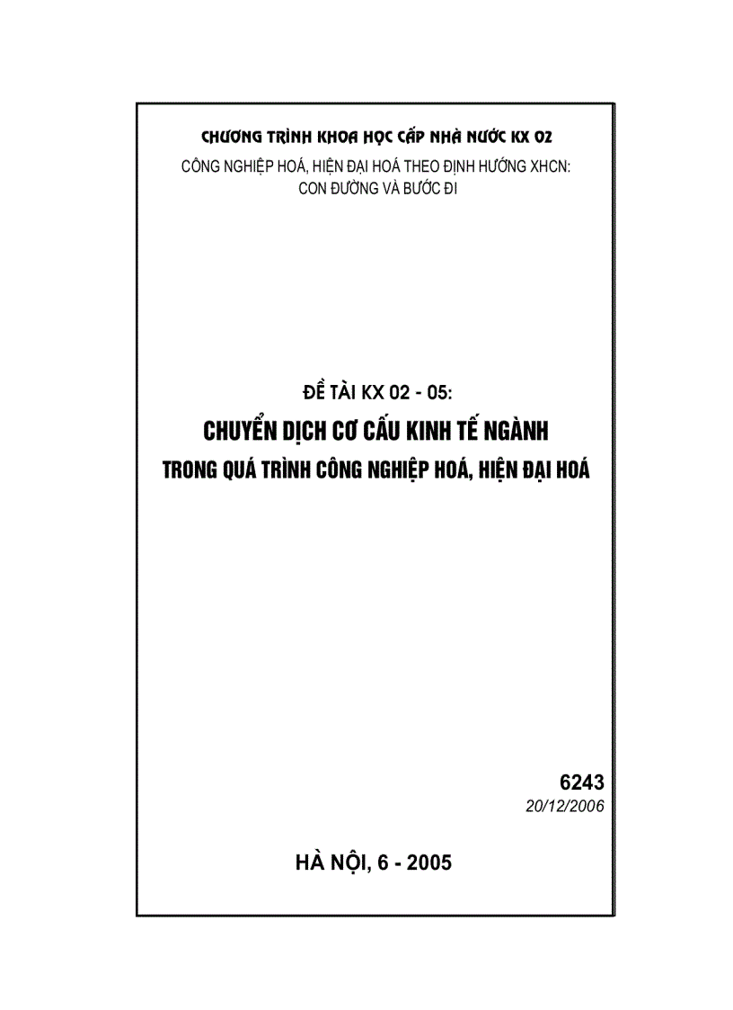 image for page Chuyển dịch cơ cấu kinh tế ngành trong quá trình công nghiệp hóa hiện đại hóa