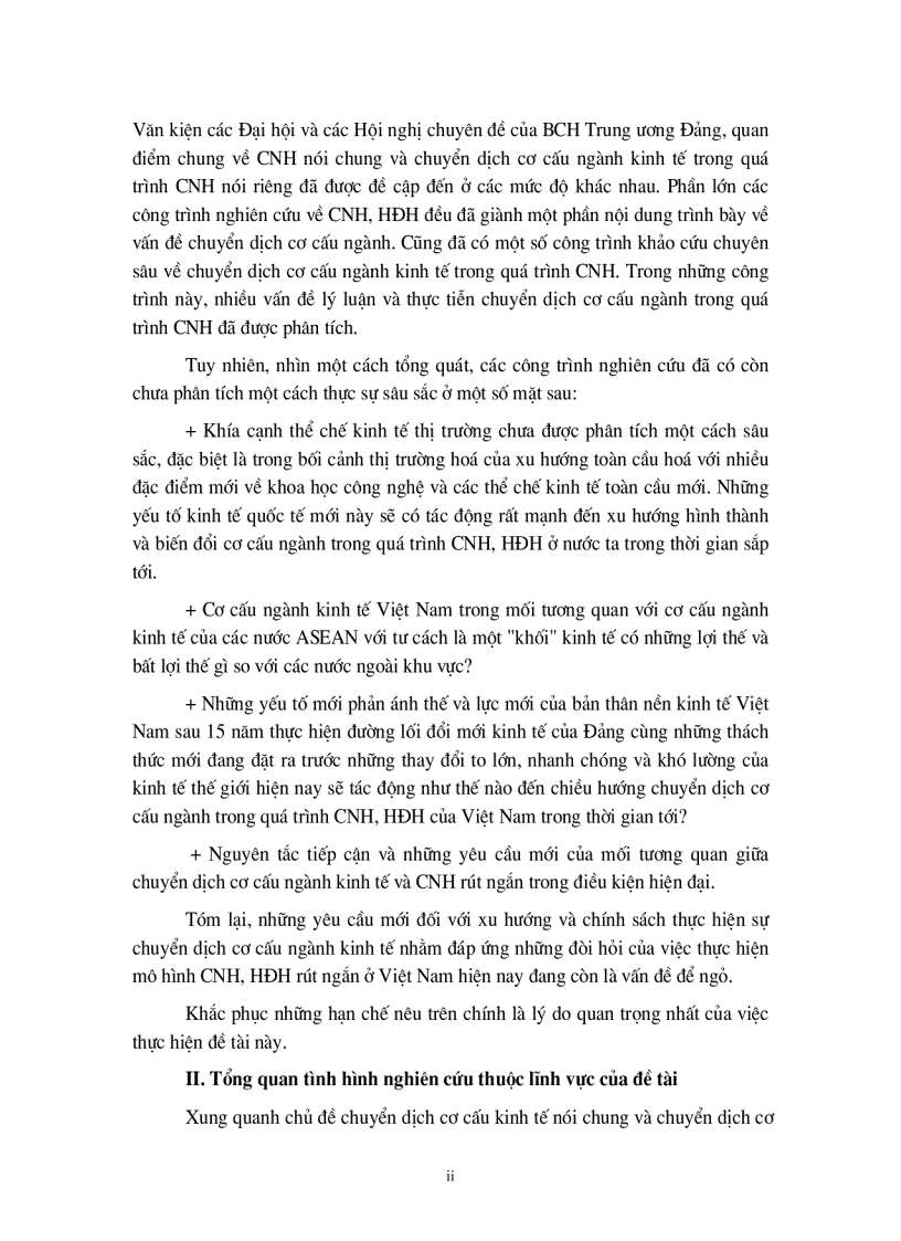 image for page Chuyển dịch cơ cấu kinh tế ngành trong quá trình công nghiệp hóa hiện đại hóa