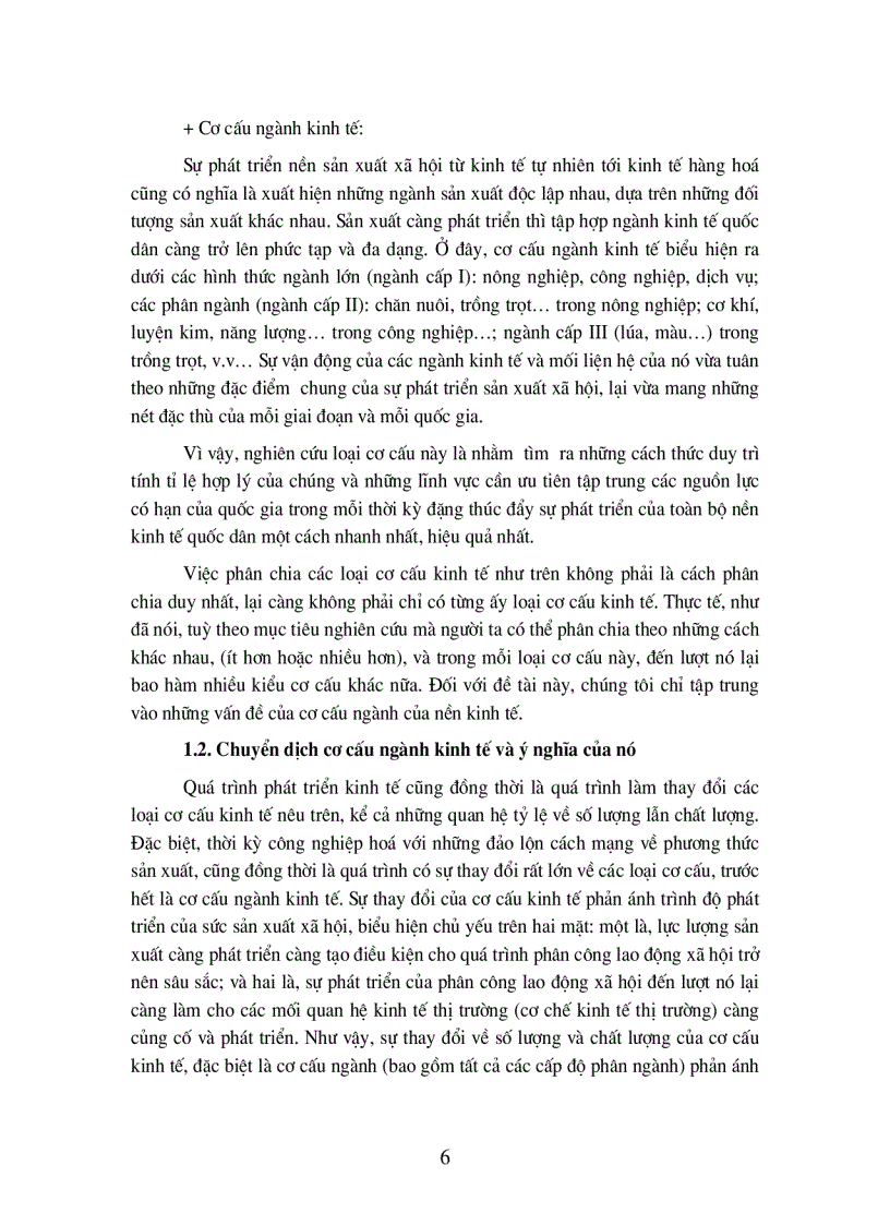 image for page Chuyển dịch cơ cấu kinh tế ngành trong quá trình công nghiệp hóa hiện đại hóa