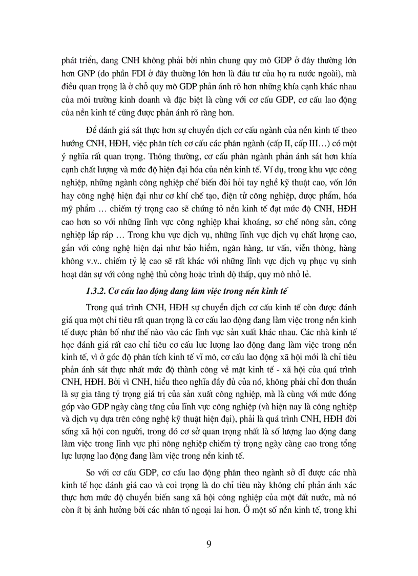 image for page Chuyển dịch cơ cấu kinh tế ngành trong quá trình công nghiệp hóa hiện đại hóa