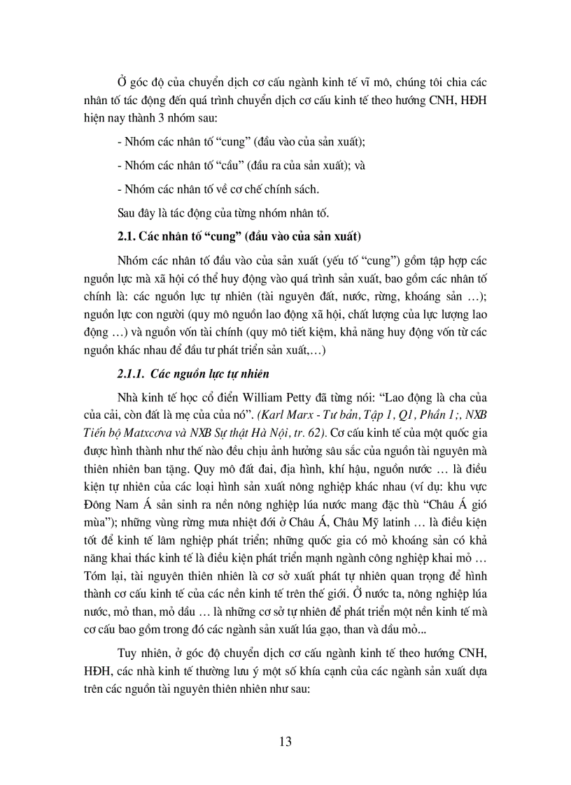 image for page Chuyển dịch cơ cấu kinh tế ngành trong quá trình công nghiệp hóa hiện đại hóa