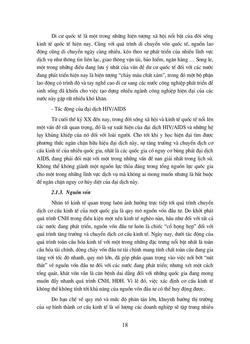 image for page Chuyển dịch cơ cấu kinh tế ngành trong quá trình công nghiệp hóa hiện đại hóa