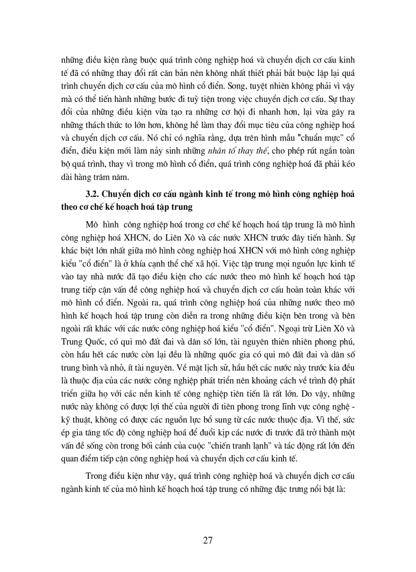 image for page Chuyển dịch cơ cấu kinh tế ngành trong quá trình công nghiệp hóa hiện đại hóa