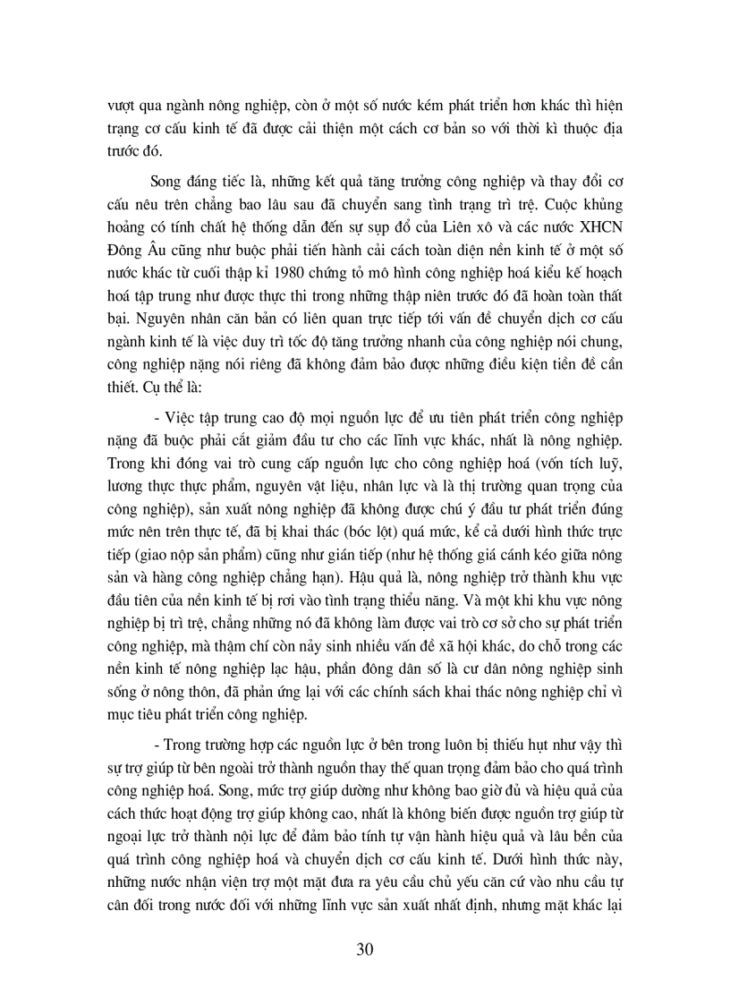 image for page Chuyển dịch cơ cấu kinh tế ngành trong quá trình công nghiệp hóa hiện đại hóa