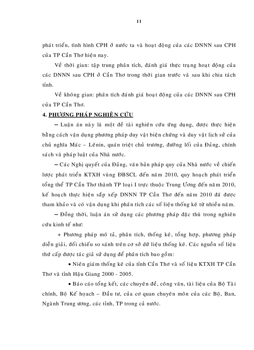 image for page Đánh giá hiệu quả hoạt động của doanh nghiệp Nhà nước sau cổ phần hóa trên địa bàn thành phố Cần Thơ