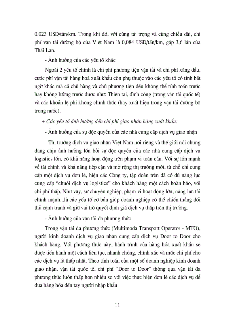 image for page Giải pháp nhằm giảm thiểu chi phí vận tải và giao nhận đối với một số mặt hàng xuất khẩu chủ lực của Việt Nam hiện nay