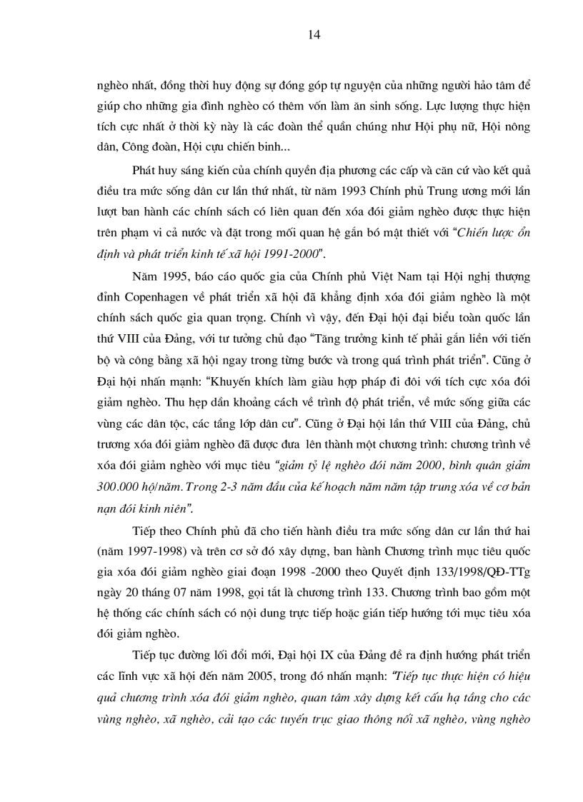 image for page Giải pháp chiến lược xóa đói giảm nghèo phát triển kinh tế bền vững trong vùng dân tộc Khmer ở tỉnh Trà Vinh giai đoạn 2006 2015