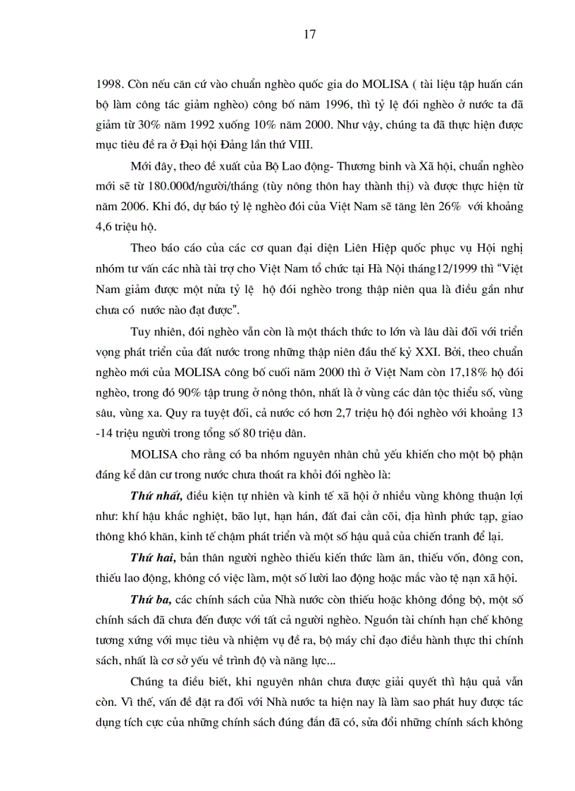 image for page Giải pháp chiến lược xóa đói giảm nghèo phát triển kinh tế bền vững trong vùng dân tộc Khmer ở tỉnh Trà Vinh giai đoạn 2006 2015