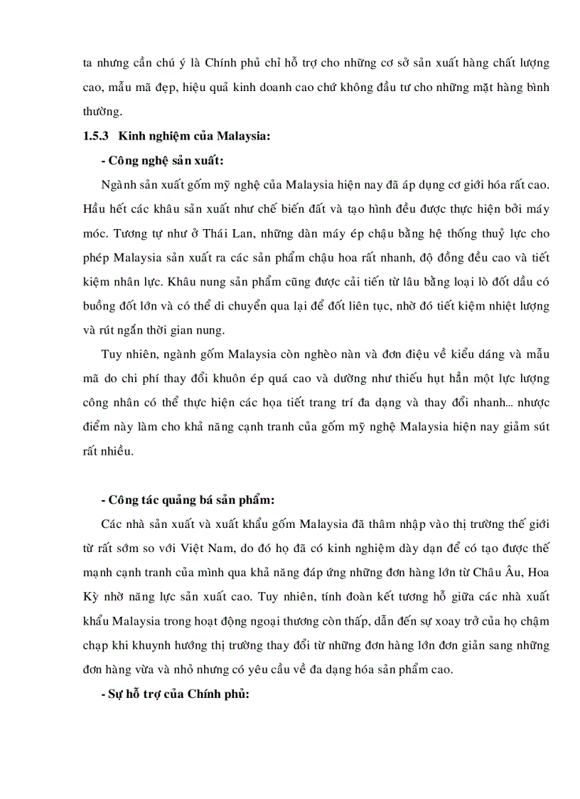 image for page Xây dựng chiến lược phát triển xuất khẩu gốm mỹ nghệ Việt Nam sang thị trường Hoa Kỳ đến năm 2015