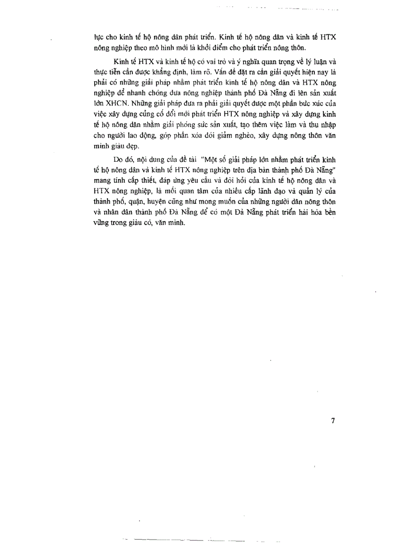 image for page Một số giải pháp lớn nhằm phát triển kinh tế hộ nông dân và HTX nông nghiệp trên địa bàn thành phố Đà Nẵng